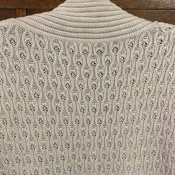 Gap cotton blend short sleeve open long cardigan  sweater - Picture 5 of 7